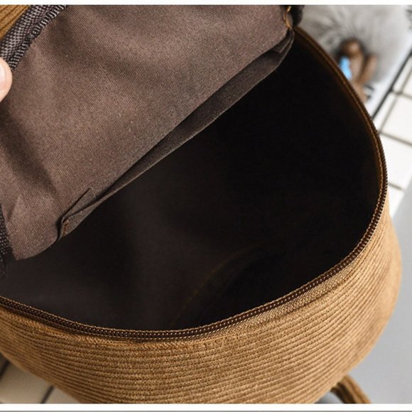 FEMALE MINI YELLOW/BEIGE BACKPACK - Picture 5 of 15